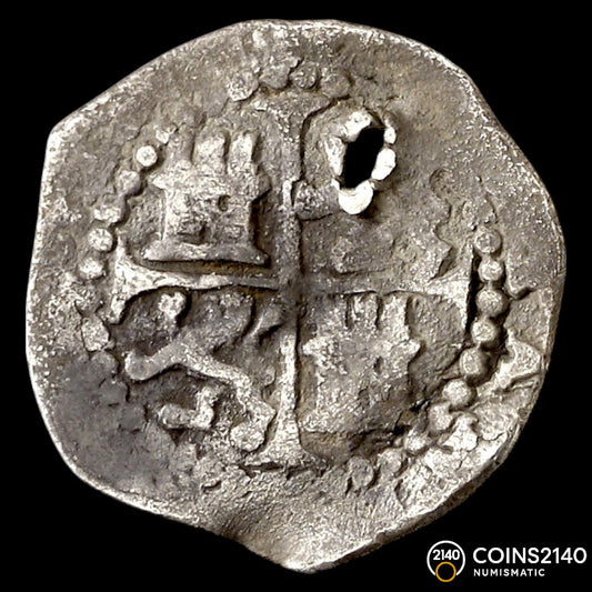 Felipe II (1566-1598). 1/2 Real. 1590. Toledo. M. (AC-169). (Jarabo-Sanahuja-A959). 1,39g.