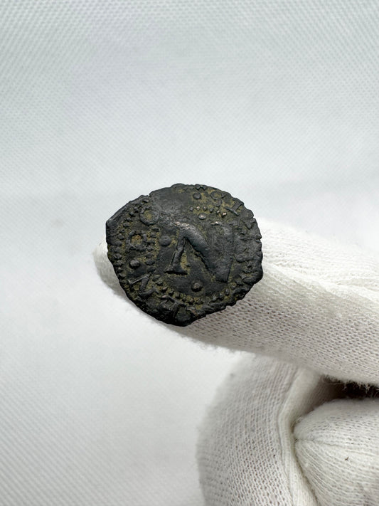 Carlos I (1516-1556). Cornado. Pamplona. (Cal-43). Ae. 1,02g.