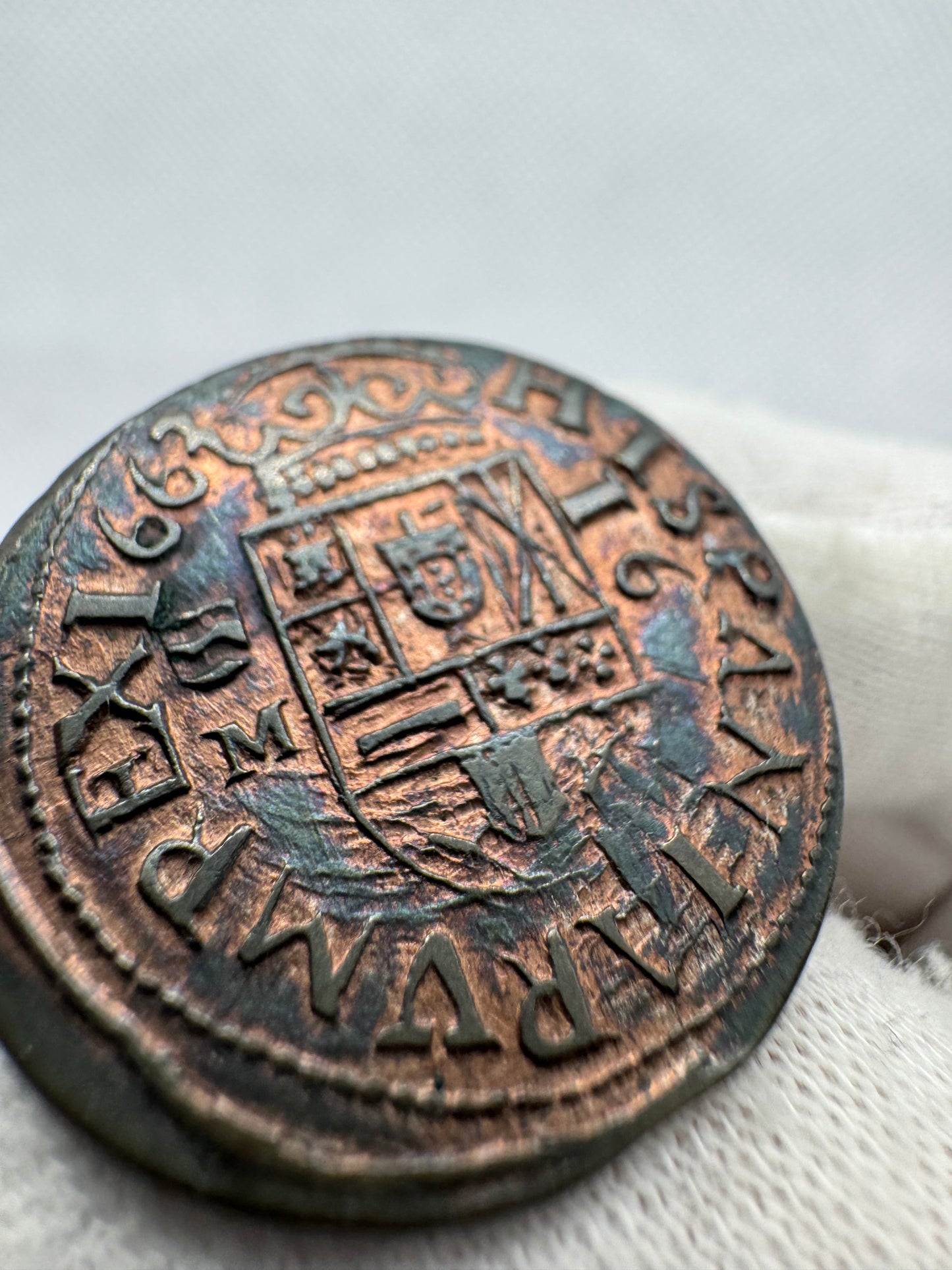 Felipe IV (1621-1665). 16 maravedís. 1663. Valladolid. M. (Cal-510). (Jarabo-Sanahuja-M803). Vellón. 3,36g.