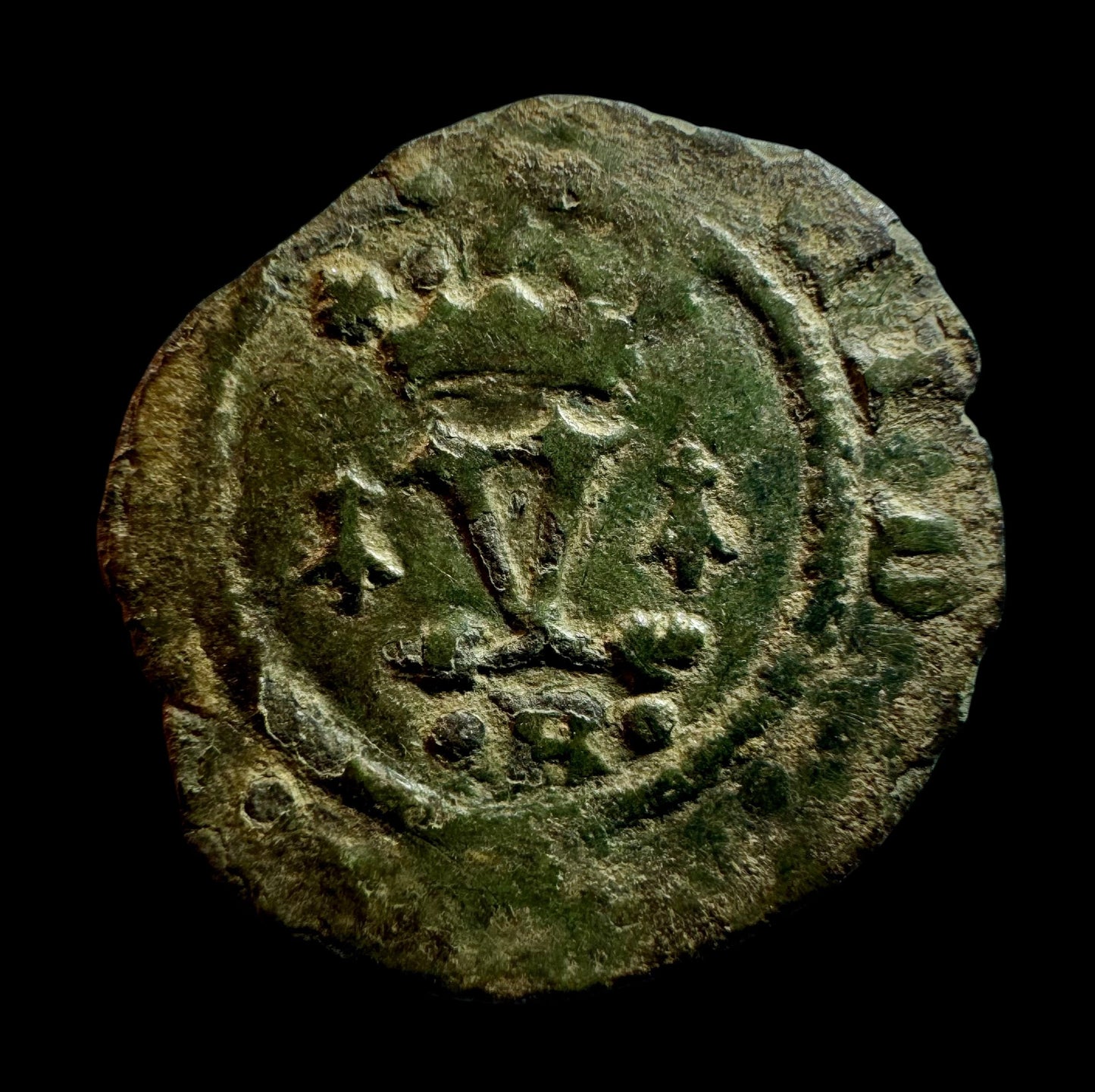 Reyes Católicos (1474-1504). Blanca. Burgos. Armiños. (Cal-5). (Bautista-042) Cu. 0,80g.