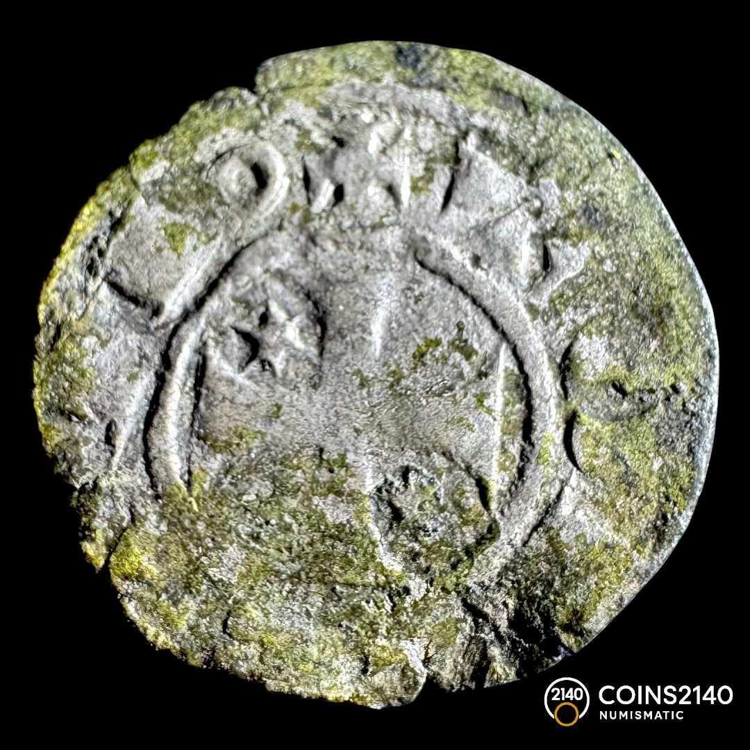 Alfonso VIII (1158-1214). Dinero. Toledo. 0,74g. XF.