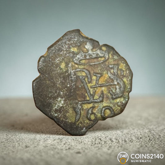 Felipe III (1598-1621). 1 maravedí. 1603. Burgos. (AC-93). (Jarabo-Sanahuja-D48). 0,70g.