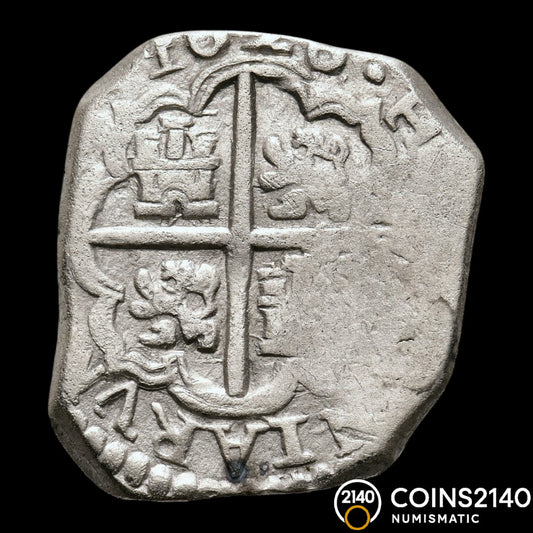 Felipe IV (1621-1665). 2 reales. 1628. Madrid. V. (AC-843). (Jarabo-Sanahuja-C161). 6,17g.