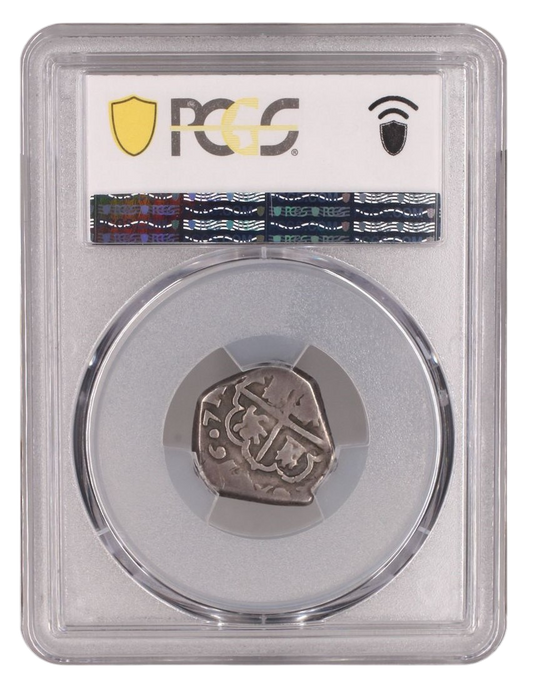 Felipe III (1598-1621). 1 real. 1607. Toledo. (C). (Cal-Nocita/unlisted). (Jarabo-Sanahuja-Nocita/unlisted). Ag. 3,11g. PCGS F15.