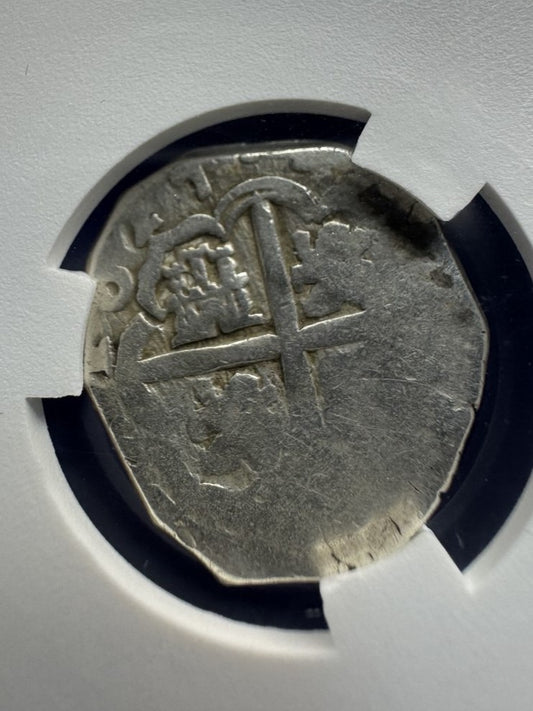 Felipe IV (1621-1665). 1 real. 1627. Toledo. P. (AC-807). (Jarabo-Sanahuja-C785). Ag. 3,30g.