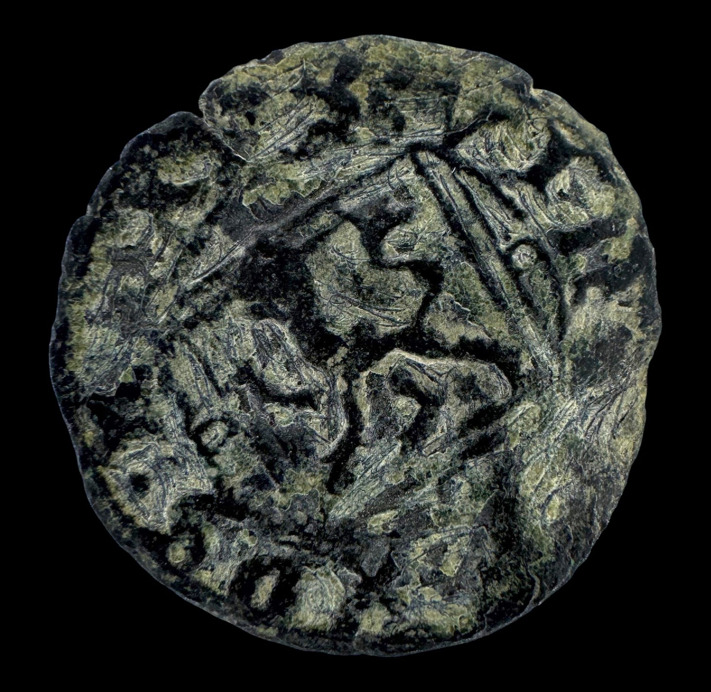 Enrique IV. (1454-1474). Blanca de Rombo. Toledo. 1,12 g. VF.