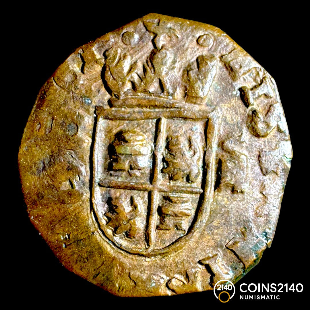 Felipe IV (1621-1665). 8 maravedís. 1661. Cuenca. (AC-329). 1,98g.