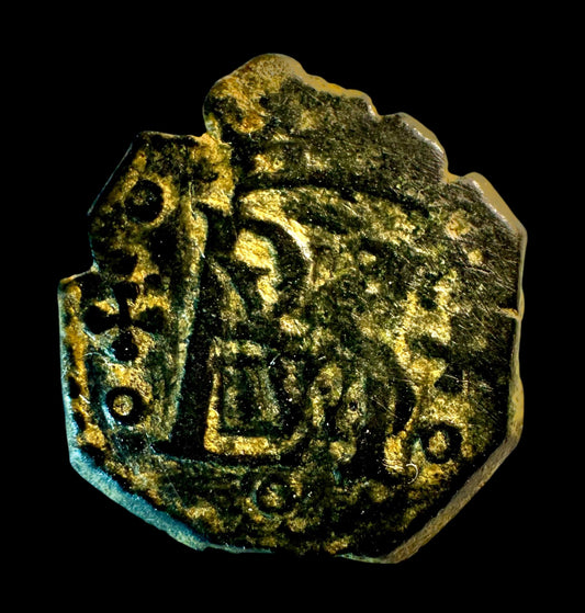 Felipe II (1566-1598). Blanca. S/F. Burgos. Creciente. (Cal-30). (Jarabo-Sanahuja-A32). Ag. 1,12g.