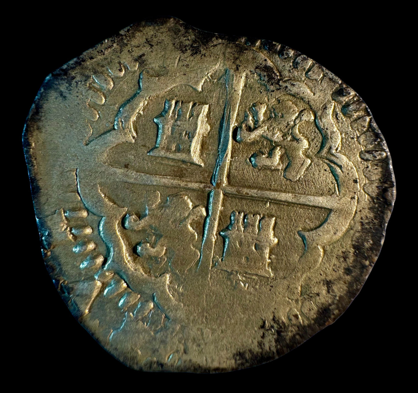 Felipe II (1566-1598). 2 reales. 1591/89. Toledo. Ⓜ. (Cal-NoCita). (Jarabo-Sanahuja-NoCita). Ag. 6,48g. INEDITA?