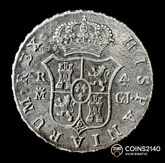 Fernando VII (1808-1833). 4 reales. 1816. Madrid. GJ. (AC-1082). 13,18g.
