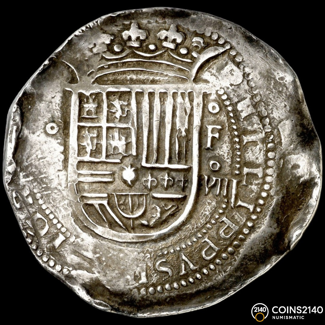 Felipe II (1566-1598). 8 Reales. Granada. F. (AC-643). (Jarabo-Sanahuja-A45). 27,30g.