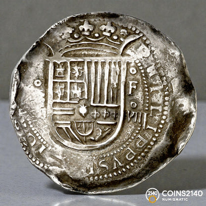 Felipe II (1566-1598). 8 Reales. Granada. F. (AC-643). (Jarabo-Sanahuja-A45). 27,30g.