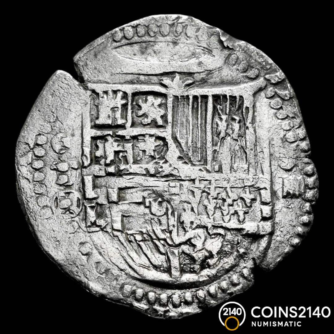 Felipe II (1566-1598). 4 reales. 1591. Toledo. M. (AC-607). (Jarabo-Sanahuja-A845). 12,70g.