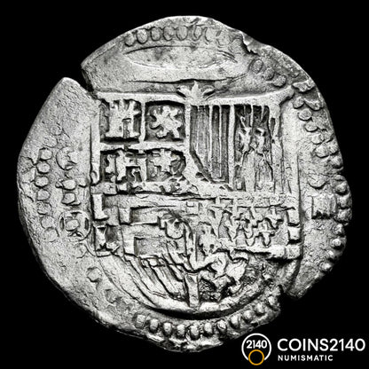 Felipe II (1566-1598). 4 reales. 1591. Toledo. M. (AC-607). (Jarabo-Sanahuja-A845). 12,70g.