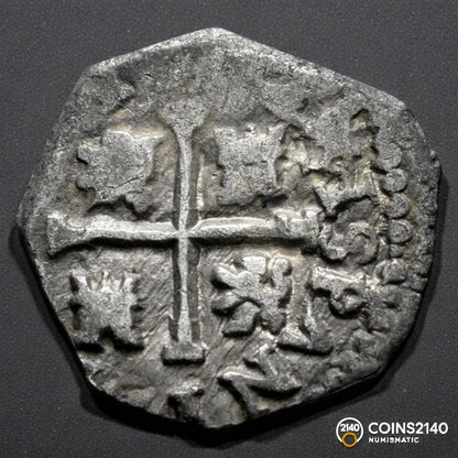 [NGC TOP POP] Felipe IV (1621-1665). 1/2 real. B. 1642. Madrid. (AC-547). (Jarabo-Sanahuja-C226). 1,62g. NGC AU53