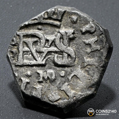 [NGC TOP POP] Felipe IV (1621-1665). 1/2 real. B. 1642. Madrid. (AC-547). (Jarabo-Sanahuja-C226). 1,62g. NGC AU53