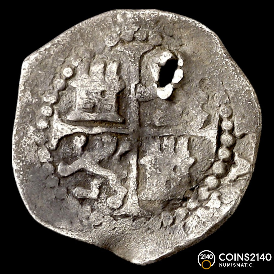 Felipe II (1566-1598). 1/2 Real. 1590. Toledo. M. (AC-169). (Jarabo-Sanahuja-A959). 1,39g.