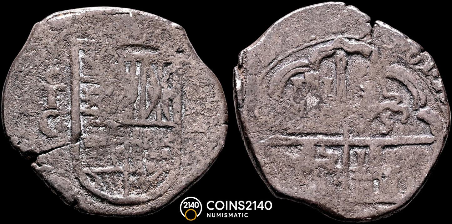 Felipe III (1598-1621). 2 reales. 1601. Toledo. (AC-689). (Jarabo-Sanahuja-B692). 5,80g.