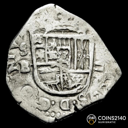 Felipe III (1598-1621). 2 reales. 1607. Sevilla. B. (AC-666). (Jarabo-Sanahuja-B453). 6,66g.