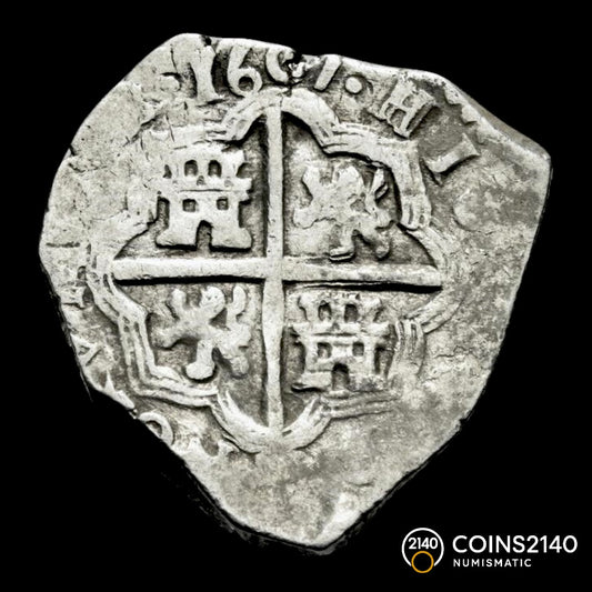 Felipe III (1598-1621). 2 reales. 1607. Sevilla. B. (AC-666). (Jarabo-Sanahuja-B453). 6,66g.