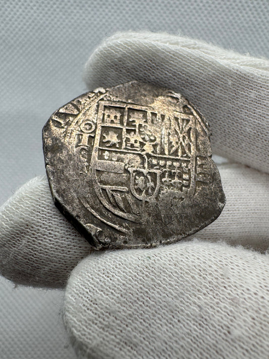 Felipe III (1598-1621). 4 reales. (160)2. Toledo. C. Tipo “OMNIVM”. (Cal-No cita). (Jarabo-Sanahuja-No Cita). Ag. 13,57g. INEDITA?