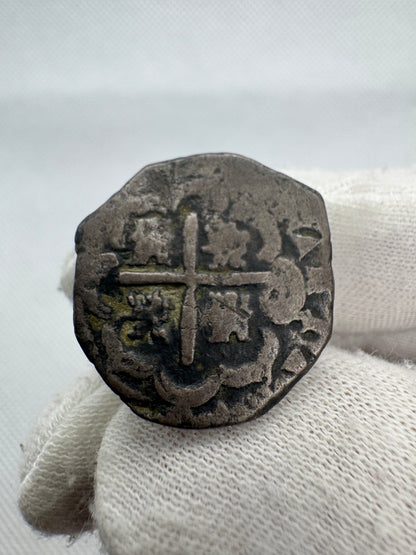 Felipe III (1598-1621). 2 reales. (1612-1616). Sevilla. V. (Cal-Tipo 135). (Jarabo-Sanahuja-Tipo B152). Ag. 4,88g.