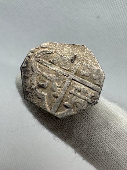 Felipe III (1598-1621). 2 reales. (1613-1615). Toledo. Roel. (Cal-707v). (Jarabo-Sanahuja-Tipo B199). Ag. 6,82g.