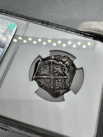 [NGC TOP POP] Felipe IV (1621-1665). 2 reales. 1636. Sevilla. R. (Cal-977). (Jarabo-Sanahuja-UNcat). Ag. 6,56g. NGC AU53.