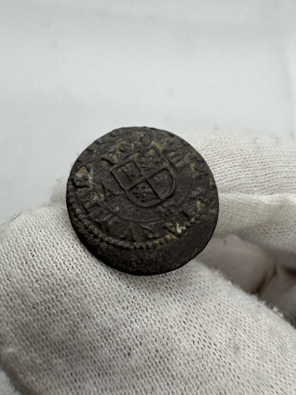 Felipe IV (1621-1665). 8 maravedís. 166(0/1). Madrid. A. (Cal-Tipo 111). (Jarabo-Sanahuja-Tipo M59). Vellón. 2,09g.