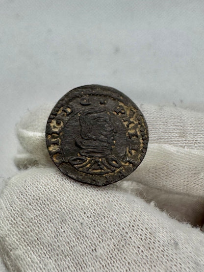 Felipe IV (1621-1665). 8 maravedís. 166(0/1). Madrid. A. (Cal-Tipo 111). (Jarabo-Sanahuja-Tipo M59). Vellón. 2,09g.