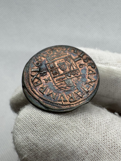 Felipe IV (1621-1665). 16 maravedís. 1663. Valladolid. M. (Cal-510). (Jarabo-Sanahuja-M803). Vellón. 3,36g.