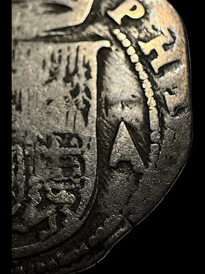 Felipe II (1566-1598). 1 real. S/F. Granada. A. (Cal-193). (Jarabo-Sanahuja-A158var). Ag. 3,15g.