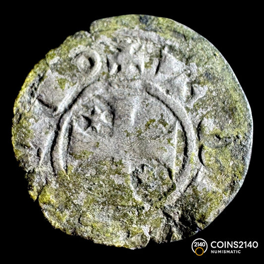Alfonso VIII (1158-1214). Dinero. Toledo. 0,74g. XF.