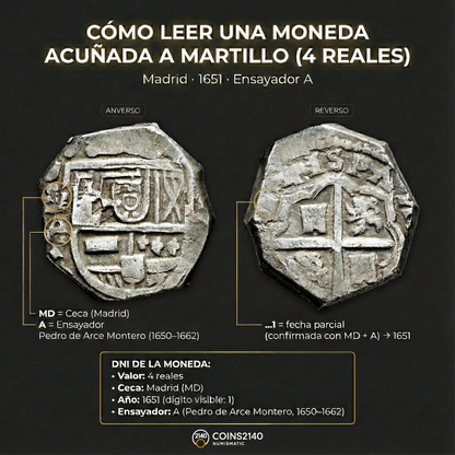 Felipe IV (1621-1665). 4 reales. 1651. Madrid. A. (AC-1038). (Jarabo-Sanahuja-C154v). Ag. 13,39g.