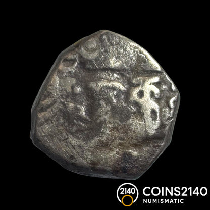 Felipe IV (1621-1665). 1/2 real. (1627). Sevilla. R. (AC-648). (Jarabo-Sanahuja-C682). 1,69g.