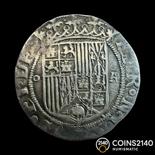 Reyes Católicos (1474-1504). 1 real. Segovia. (Cal-395). Ag. 3,30g.