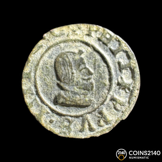 Felipe IV (1621-1665). 4 maravedís. 1663. Madrid. (AC-239). (Jarabo-Sanahuja-M463). 1,05g.