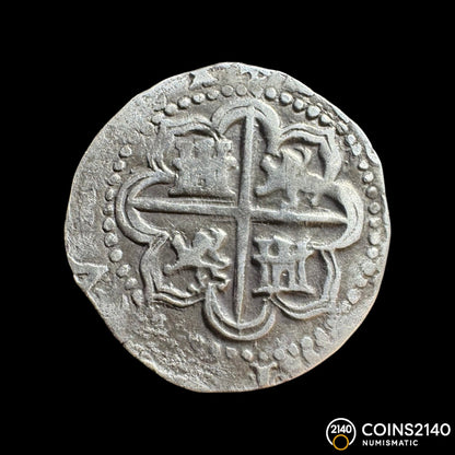 Felipe II (1566-1598). 1 Real. Sevilla. D. (AC-258v). (Jarabo-Sanahuja-A741v). 3,32g.