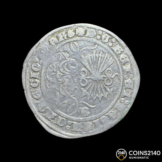 Reyes Católicos (1474-1504). 1 real. Burgos. (AC-301). Ag. 3,21g.