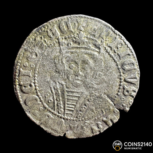 Enrique IV. (1454-1474). 1 Cuartillo. Jaén. 2,48g.