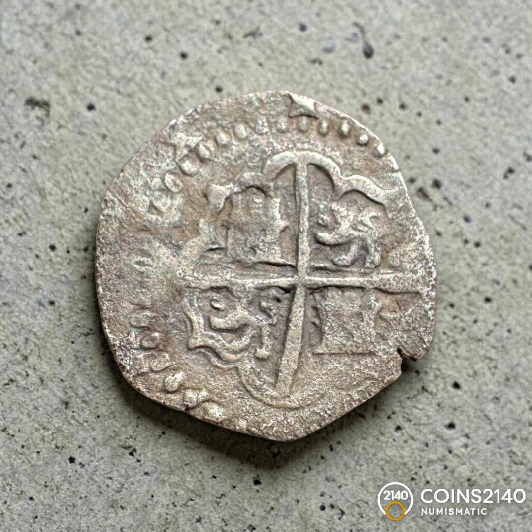 Felipe II (1566-1598). 1 Real. 1595. Toledo. C. (AC-290). (Jarabo-Sanahuja-A937). 3,01g.