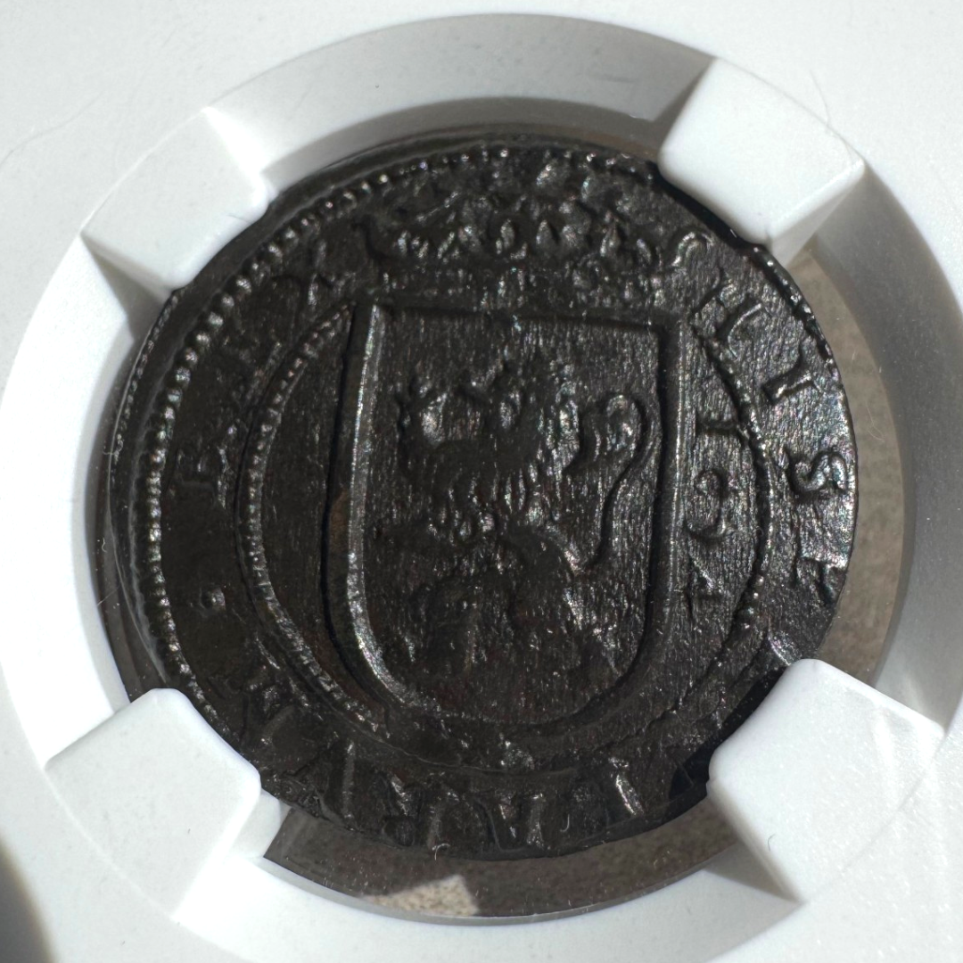 Felipe IV (1621-1665). 8 maravedís. 1624. Segovia. (AC-389). (Jarabo-Sanahuja-F273). NGC AU55 BN