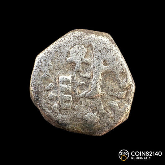 Felipe IV (1621-1665). 1/2 real. 1652. Toledo. Y. (AC-649). (Jarabo-Sanahuja-C801). 1,64g.