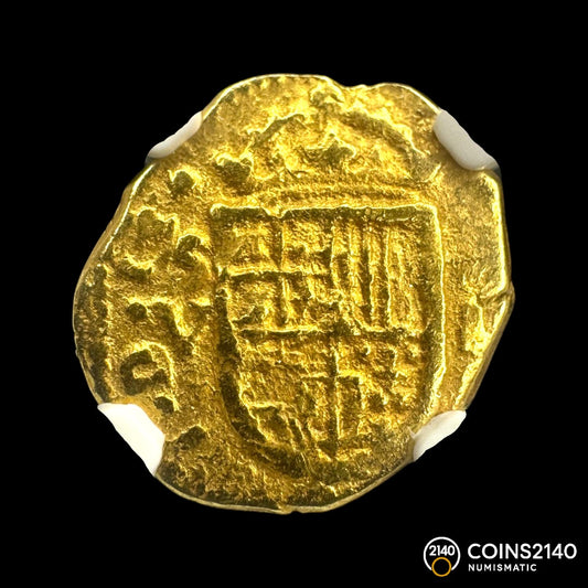 [NGC TOP POP] Felipe III (1598-1621). 1 escudo. 1615. Sevilla. V. (AC-1024). (Tauler-62). 3,36g. NGC AU55.