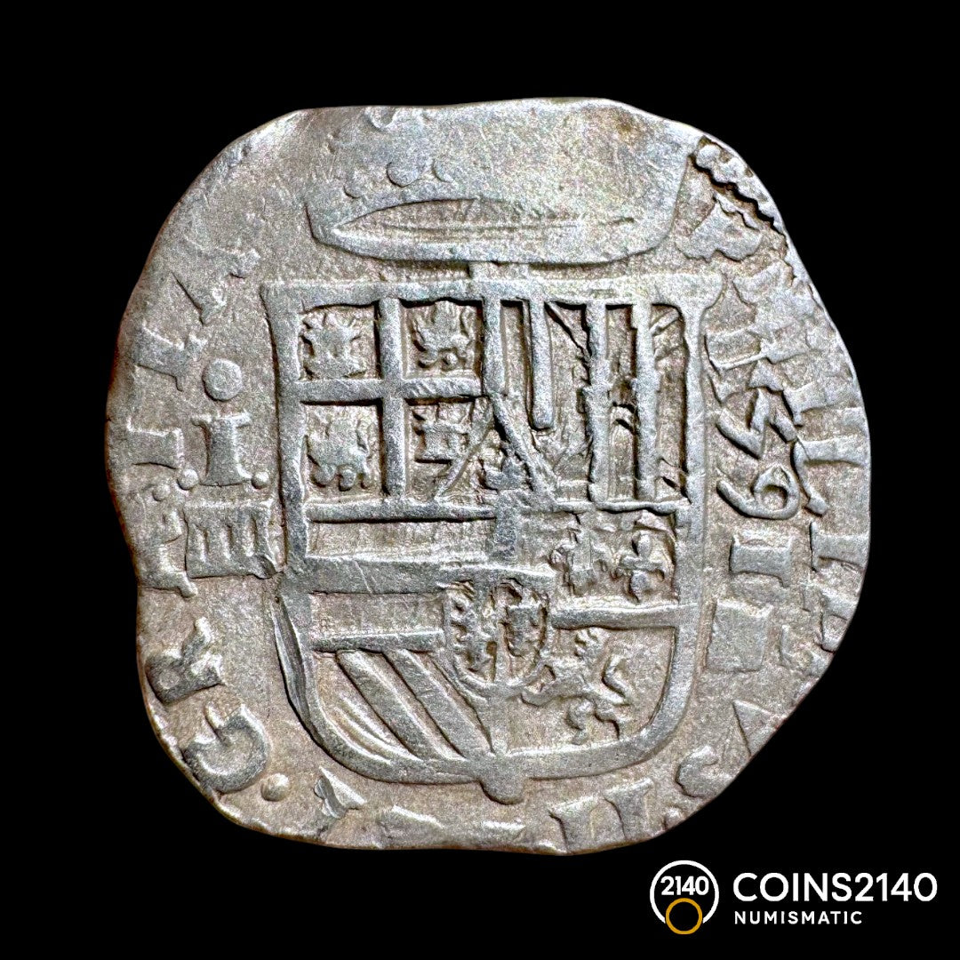 Felipe II (1566-1598). 4 Reales. 1591/0. Segovia. Io. (AC-539*). (Jarabo-Sanahuja-A261). 13,48g.