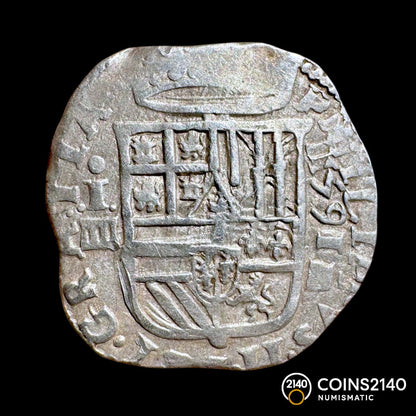 Felipe II (1566-1598). 4 Reales. 1591/0. Segovia. Io. (AC-539*). (Jarabo-Sanahuja-A261). 13,48g.