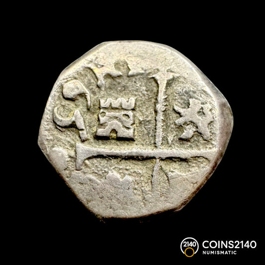 Felipe IV (1621-1665). 1/2 real. 1659. Madrid. (AC-No Cita). (JaraboSanahuja-No Cita). 1,69g.