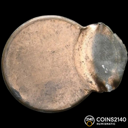 Estados Unidos. Lincoln cent. (1981). Mint Error. 2,49g.