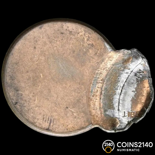 Estados Unidos. Lincoln cent. (1981). Mint Error. 2,49g.