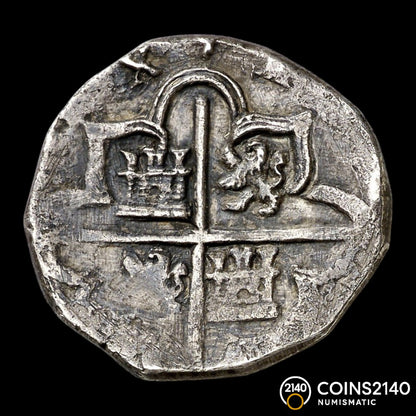 Felipe II (1566-1598). 2 reales. 1596. Segovia. FE. (AC-396). (Jarabo-Sanahuja-A322). 6,23g.